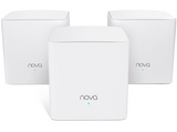 Router inalámbrico - Tenda Nova MW5C, Pack de 3, 867 Mbps, MU-MIMO, VPN, Doble Banda, Blanco