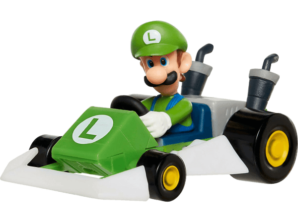 Figura - NINTENDO Super Mario Kart Racers Luigi, Verde