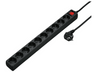 Regleta - Hama 137254 HOME REGLETA 10 TOMAS SHUKO+I, negro, cable 3m, 3680 W