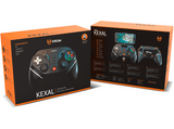 Gamepad - Krom Gaming Kexal, Multiplataforma, Bluetooth 5.0, True Wireless 2.4 GHz, Negro