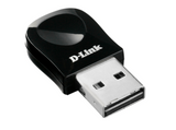 Adaptador Wi-Fi USB - D-Link DWA-131, nano, 300 Mbps, 2.4 GHz, color negro