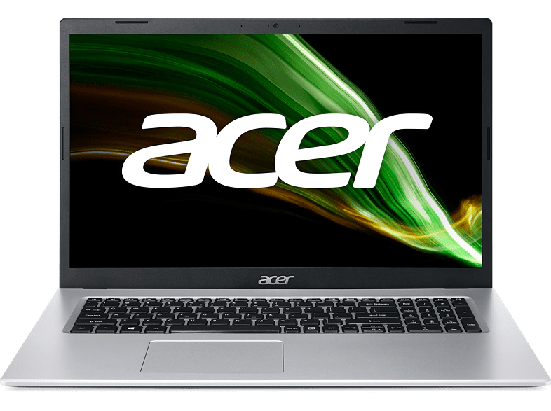 Portátil - Acer A317-53, 17.3 Full HD, Intel® Core™ i3-1115G4, 8GB RAM, 512GB SSD, UHD, Windows 11 Home, Plata