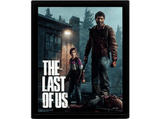 Póster - The Last Of Us, 3D, 23.5 x 28.5 cm, Enmarcado en negro