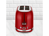 Tostadora - Ufesa Classic PinUp, 850 W, 2 Ranuras, 2 Rebanadas, 7 Niveles Tostado, Rojo
