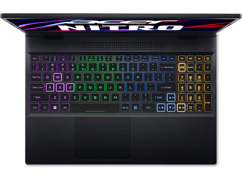 Portátil gaming - Acer Nitro AN515-46-R80A, 15.6 Full HD, AMD Ryzen™ 5 6600H, 16GB RAM, 512GB SSD, GeForce RTX™ 3050Ti, Sin sistema operativo, Negro