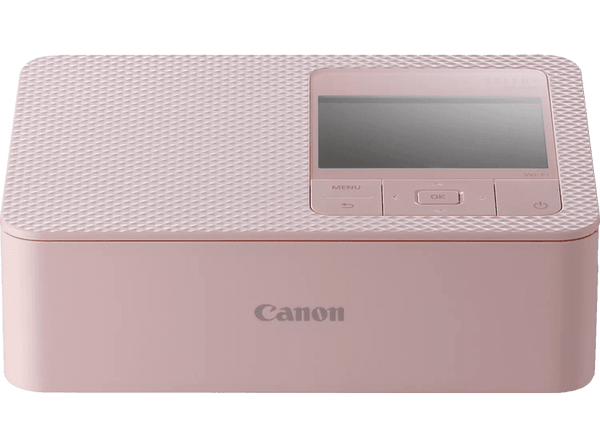 Impresora fotográfica - Canon Shelphy CP1500, Sublimación térmica, 300 x 300 DPI, Pantalla LCD, Rosa