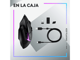 Ratón gaming - Logitech G G502 X Plus, Inalámbrico, Lightforce, Lightspeed, RGB Lightsync, 25.600 ppp, Negro
