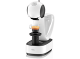Cafetera de cápsulas Nescafé Dolce Gusto - Krups KP120110, 15 bar, 0,8 l, 1500 W, Blanco