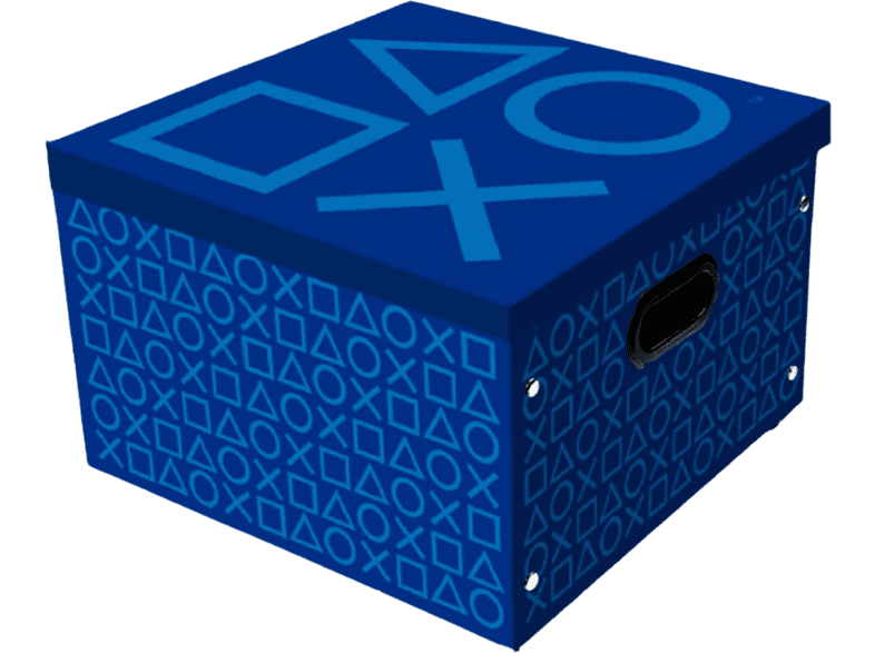 Caja organizadora - Pyramid Playstation, 38.5 x 33.5 cm, Azul
