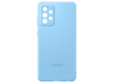 Funda - Samsung EF-PA725TLE, Para Samsung Galaxy A72, Silicona, Trasera, Azul