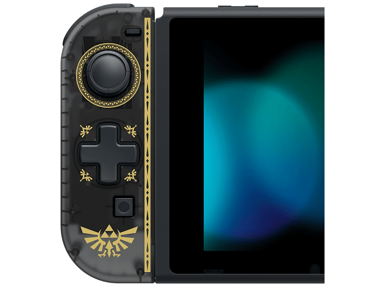 Mando - Hori Pro D-Pad Zelda, Para Nintendo Switch, Joy-Con izquierdo, Negro