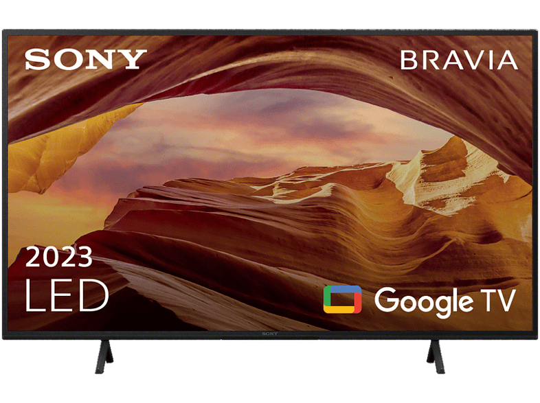 TV LED 75 - Sony BRAVIA 75X75WL, 4K HDR, Smart TV (Google TV), Google Assistant, Alexa, Siri, Bluetooth, Chromecast, Eco, Bravia Core, Marco Fino