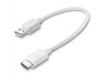 Vivanco 38567 0.15m USB A USB C Macho Macho Blanco cable USB