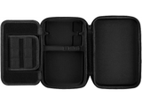 Funda + protector pantalla - PDP Play And Charge, Para Nintendo Switch, Polipiel, Función carga, Gris
