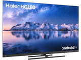 TV LED 55- Haier S8 Series H55S800UG, Smart TV (Android TV 11), UHD 4K, Dolby Atmos-Vision, Altavoces Frontales, Control por Voz, Dbx-tv®, Negro