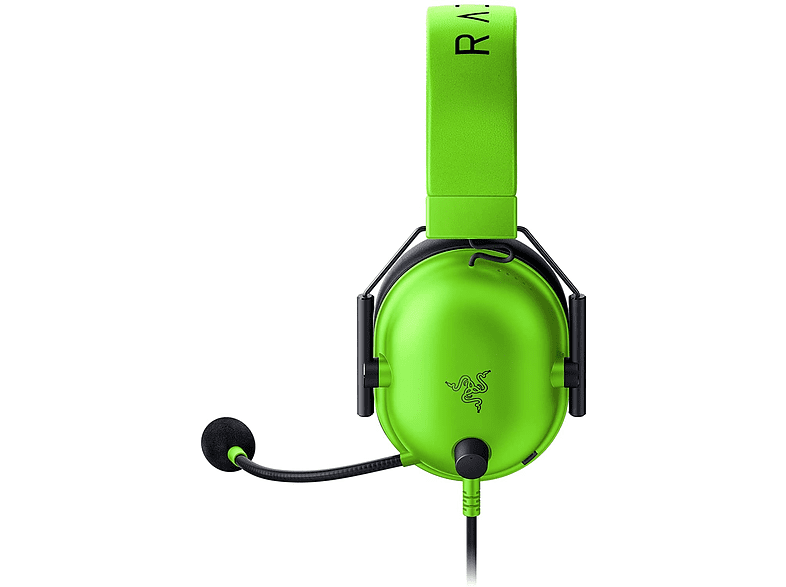 Auriculares gaming - Razer BlackShark V2 X, De diadema, Con cable, Jack 3.5 mm, Sonido 7.1, Micrófono, Verde