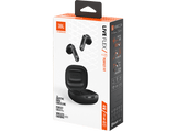 Auriculares True Wireless - JBL Live Flex, 40 h Autonomía, Cancelación Activa de Ruido, Control táctil, Negro