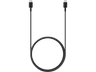 Cable USB C - Samsung EP-DX510JBEGEU, 1.8m, 5 A, Macho-Macho, Negro