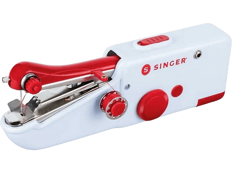Máquina de coser - Singer 220017123, De Mano, Potencia 4.8 W, Blanco
