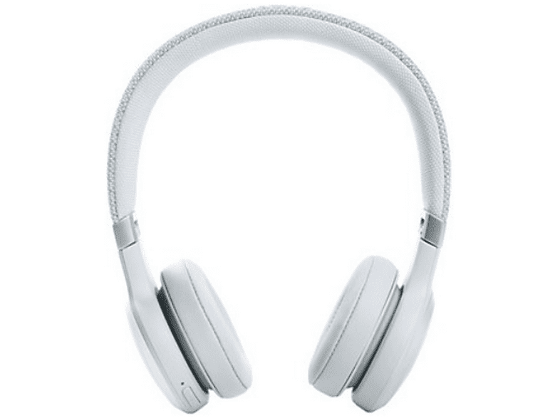 Auriculares inalámbricos - JBL Live 460 NC, De diadema, Bluetooth 5.0, USB, 50 h, Conexión multipunto, Blanco