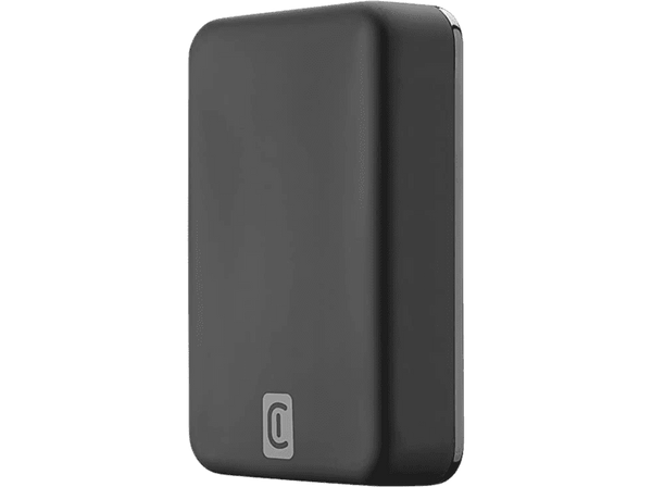 PowerBank - CellularLine MAG 10000, Para Apple, 18 W, MagSafe, USB - C, Negro