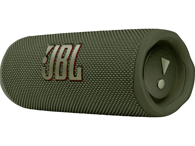 Altavoz inalámbrico - JBL Flip 6, Resistente al agua, RMS 10 W , Bluetooth, Hasta 12 h, Verde