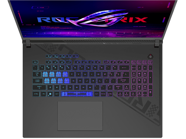 Portátil gaming - ASUS ROG Strix G18 G814JI-N6004,18 WQXGA, Intel® Core™ i9-13980HX, 32GB RAM, 1TB SSD, RTX™ 4070, Sin sistema operativo