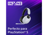 Auriculares gaming - Sony INZONE H7, Inalámbricos, Bluetooth, 2.4 GHz, Sonido espacial 360, 40 horas, Micrófono alta calidad, PC / PlayStation 5 (PS5)