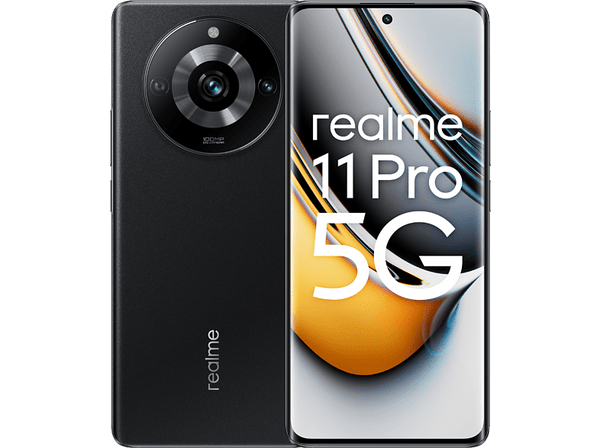 Móvil - realme 11 Pro, Negro, 256 GB, 8 GB RAM, 6.7 " FHD OLED Display, MediaTek Dimensity 7050, 5000 mAh, Android 13