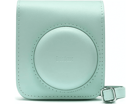 Accesorio cámara instantánea - Fujifilm Kit Instax Mini 12, Funda, 10 sobres, Cuerda,  Verde