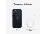 Apple iPhone 13, Medianoche, 512 GB, 5G, 6.1 OLED Super Retina XDR, Chip A15 Bionic, iOS