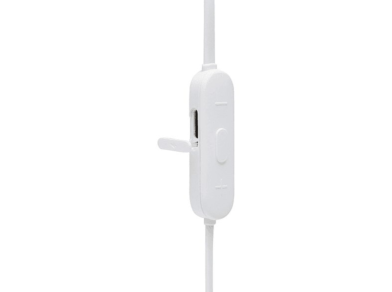 Auriculares inalámbricos - JBL TUNE 125BT, De botón, Bluetooth 5.0, JBL Pure Bass, Control volumen, Blanco