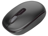 Ratón inalámbrico - Microsoft Wireless Mobile Mouse 1850, Negro, Nano transceptor Plug-and-go, Negro