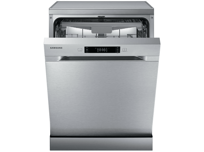 Lavavajillas - Samsung DW60M6050FS, 14 cubiertos, 7 programas, 60 cm, Inox