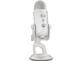 Micrófono - Blue Yeti Premium Aurora Collection, USB, Blue VO!CE, PC/PlayStation, Blanco