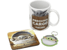 Pack Merchandising - Pyramid International GP85463, The Mandalorian, Star Wars, Taza, Llavero, Posavasos, Multicolor