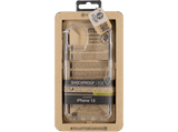 Funda - Muvit MCSPS0007, Para Apple iPhone 13, Trasera, Eco, Transparente