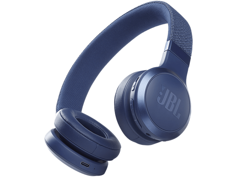 Auriculares inalámbricos - JBL Live 460NC, Con diadema, Supraaurales, 50 h, Bluetooth, ANC, Azul
