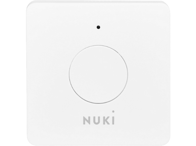 Cerradura electrónica - Nuki Opener White, Abrepuertas, Bluetooth, Controla el interfono, Blanco