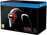 PS4 Among Us Impostor Edition + Peluche + Caja lenticular + Tarjeta de acceso + Códigos de fondos de pantalla + Cinta + Pegatinas