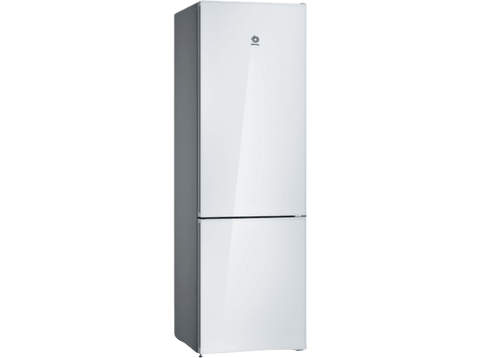 Frigorífico combi - Balay 3KFD765BI Cristal, 368 l, No Frost, 203 cm, Blanco