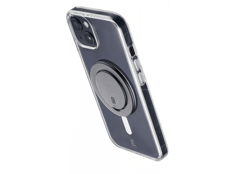 Soporte móvil - CellularLine Ring Stand Mag, Para MagSafe, Magnético, Negro