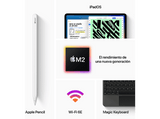Apple iPad Pro (2022 6ª gen.) 1 TB, Plata, 12.9, WiFi, Liquid Retina XDR, 8 GB RAM, Chip M2, iPadOS 16