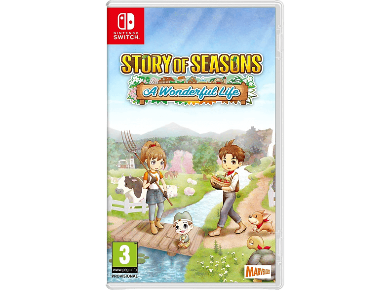 Nintendo Switch Story Of Seasons: A Wonderful Life, Ed. Limitada