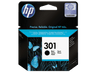 Cartucho de tinta - HP 301, Negro, CH561EE