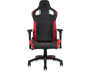 Silla gaming - Corsair T3 RUSH, 4D, Ergonómico, Altura regulable, Reposabrazos, 140 kg, Negro/Rojo