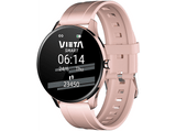 Smartwatch - Vieta Wear BBT06, Bluetooth 4.0, Resistente al agua, IP68, Autonomía 5 días, Rosa