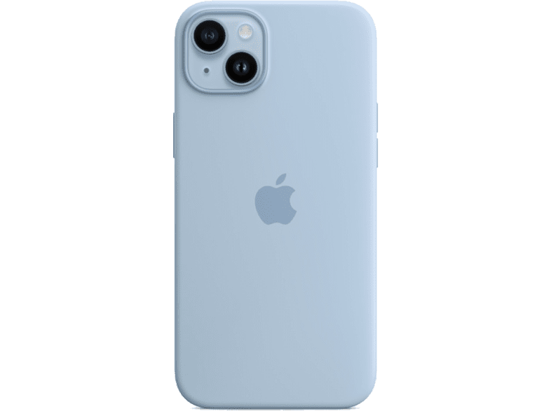 APPLE funda de silicona con MagSafe para el iPhone 14 Plus, Azul celeste