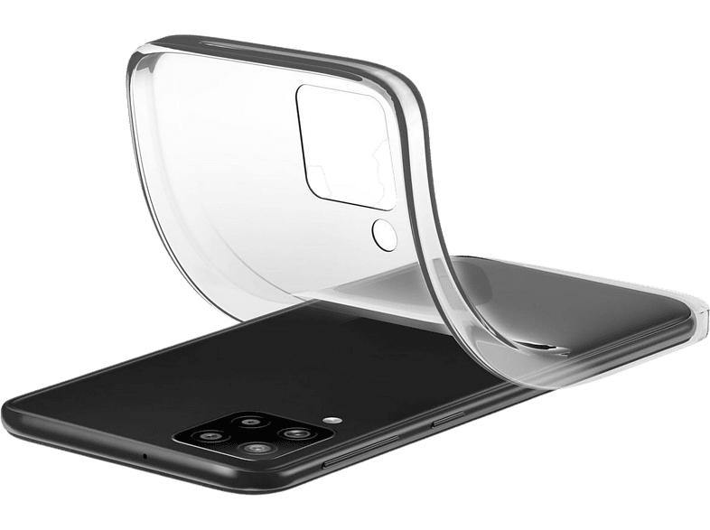 Funda - Cellular Line Soft, Para Samsung Galaxy A22 , Trasera, 6.6, Goma blanda, Transparente