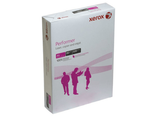 Papel Din A4 - XeroxPerformer 80 A4 White Paper, 500 Folios, 80  Gramos, Blanco